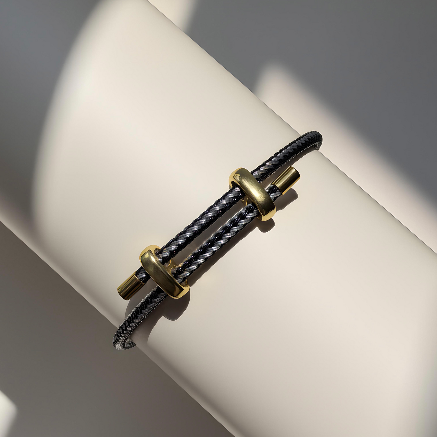 Zodiac Pig - Black rabbit hair quartz